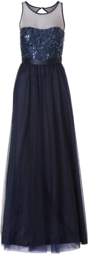 Vera Mont Gelegenheidsjurk Blauw Dames