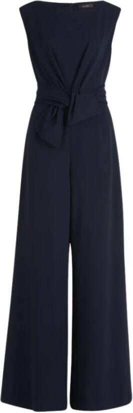 Vera Mont Wijdvallende Jumpsuit met U-Boot Halslijn Zwart Dames - Foto 4