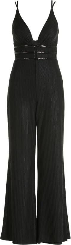 Vera Mont Rugloze Jumpsuit Black Dames