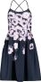 Vera Mont Bloemenprint Cocktailjurk Blue Dames - Thumbnail 1