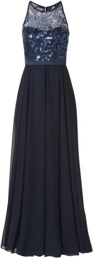 Vera Mont Gelegenheidsjurk Blauw Dames