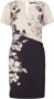 Vera Mont Bloemenprint Cocktailjurk Multicolor Dames - Thumbnail 1