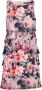 Vera Mont Bloemen Chiffon Cocktailjurk Multicolor Dames - Thumbnail 1