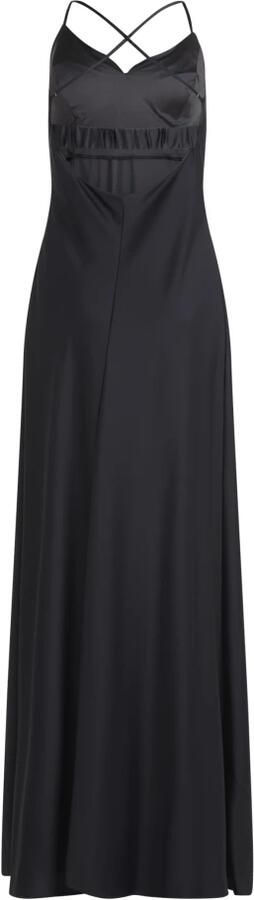 Vera Mont Avondjurk met watervalhalslijn Black Dames - Foto 3