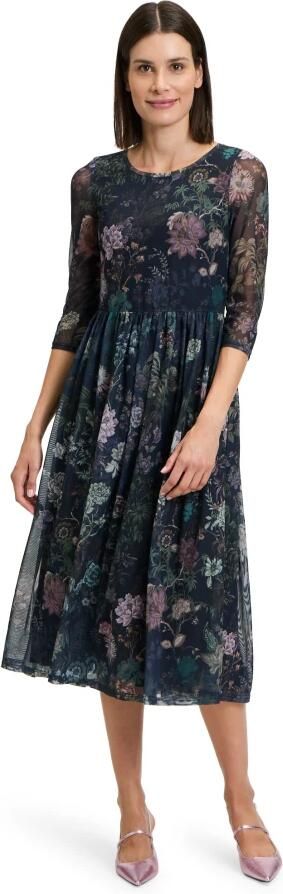 Vera Mont Bloemen Maxi Jurk Multicolor Dames
