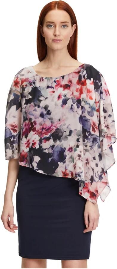 Vera Mont Bloemenprint Cocktailjurk Multicolor Dames - Foto 2