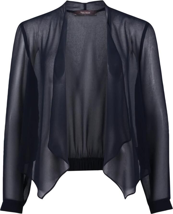 Vera Mont Chiffon Blouse Jas Blue Dames - Foto 4