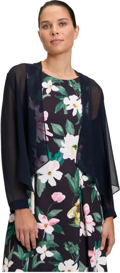 Vera Mont Chiffon Blouse Jas Blue Dames - Foto 2