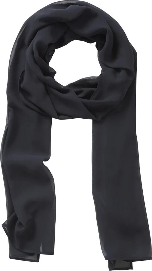 Vera Mont Chiffon Stola Elegant Avond Accessoire Blue Dames