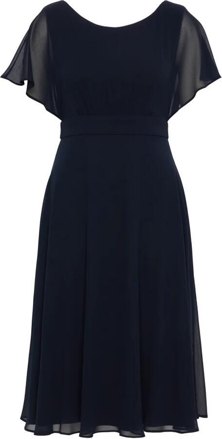 Vera Mont Cocktailjurk met korte mouwen Blue Dames - Foto 4