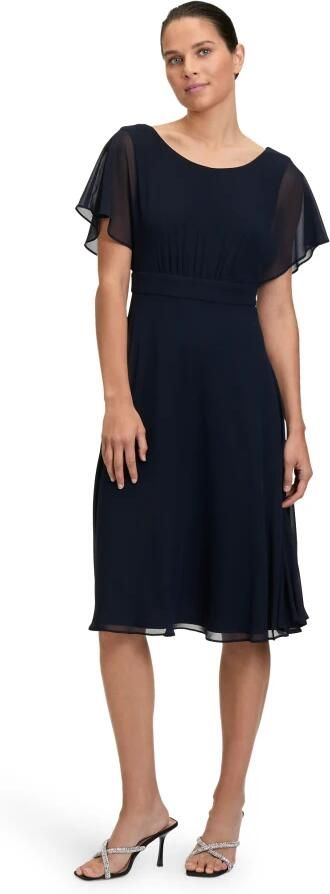 Vera Mont Cocktailjurk met korte mouwen Blue Dames - Foto 2