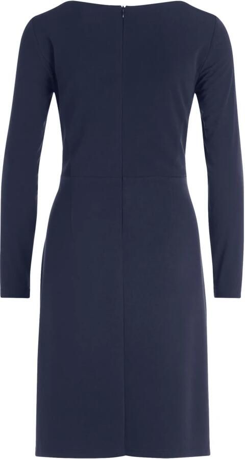 Vera Mont Knielange cocktailjurk met draperingen - Foto 5