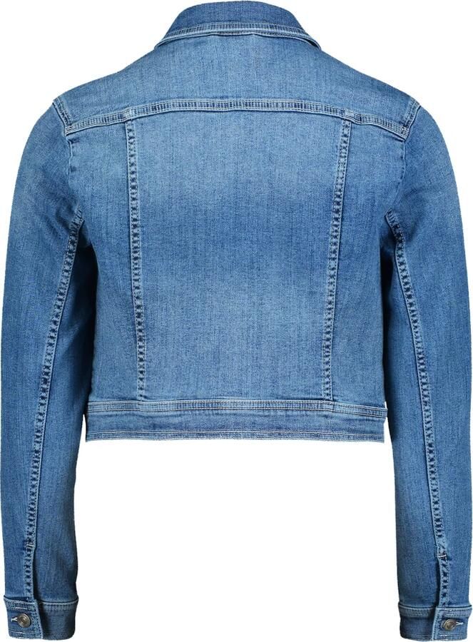 ROBE LÉGÈRE Jeansjack in used-look met klepzakken