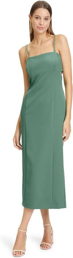 Vera Mont Elegant Cocktailjurk met Cut-Outs Green Dames