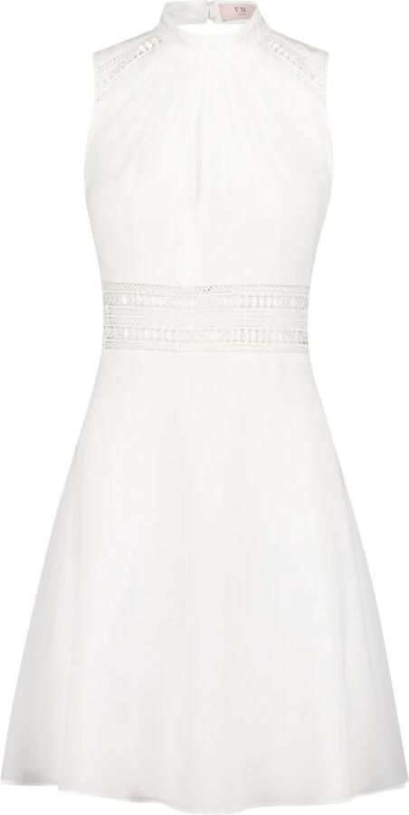 Vera Mont Elegant Kantinzet Cocktailjurk White Dames - Foto 5