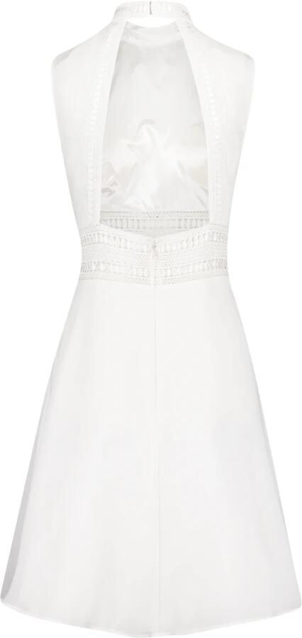 Vera Mont Elegant Kantinzet Cocktailjurk White Dames