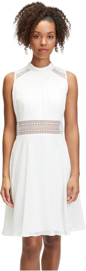 Vera Mont Elegant Kantinzet Cocktailjurk White Dames - Foto 3