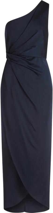 Vera Mont Elegante Avondjurk met Ruches Blue Dames - Foto 4