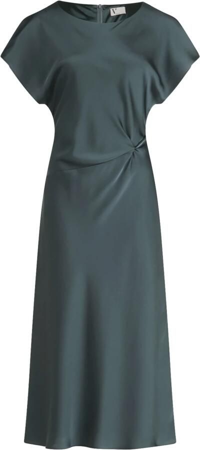 Vera Mont Elegante Avondjurk met Satijn Gray Dames