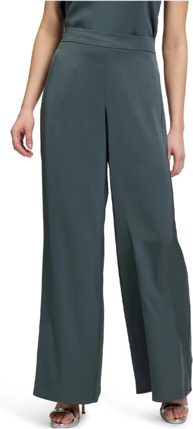 VM by Vera Mont Wide fit stoffen broek met elastische band - Foto 4