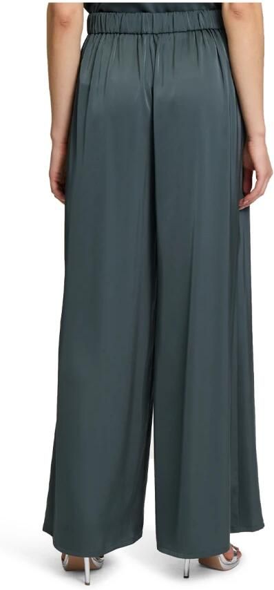 VM by Vera Mont Wide fit stoffen broek met elastische band - Foto 3