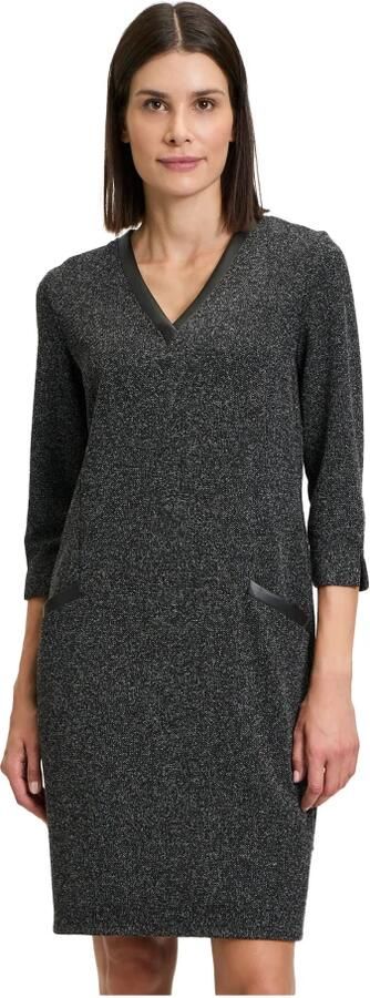 Vera Mont Elegante Businessjurk met V-hals Black Dames - Foto 3