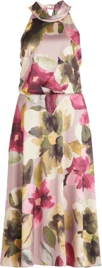 Vera Mont Elegante Cocktailjurk met Opstaande Kraag Multicolor Dames - Foto 4