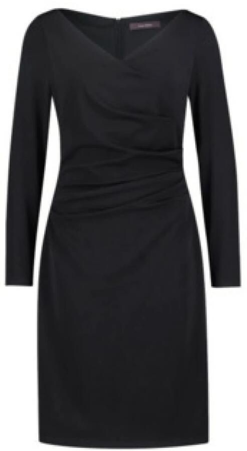 Vera Mont Knielange cocktailjurk met draperingen - Foto 5