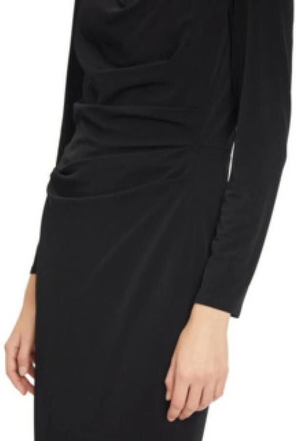 Vera Mont Knielange cocktailjurk met draperingen - Foto 2