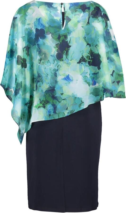 Vera Mont Gedessineerde Cocktailjurk Multicolor Dames