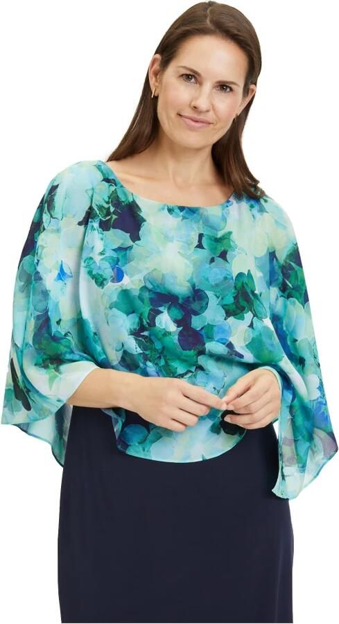 Vera Mont Gedessineerde Cocktailjurk Multicolor Dames - Foto 2