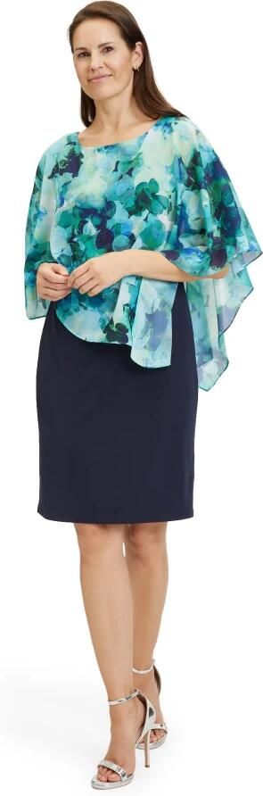 Vera Mont Gedessineerde Cocktailjurk Multicolor Dames - Foto 4