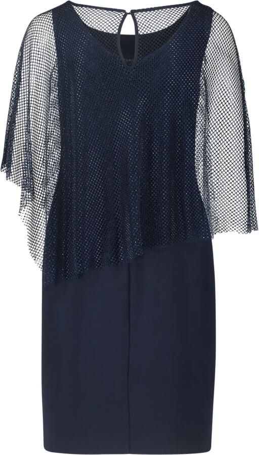 Vera Mont Knielange cocktailjurk met pailletten