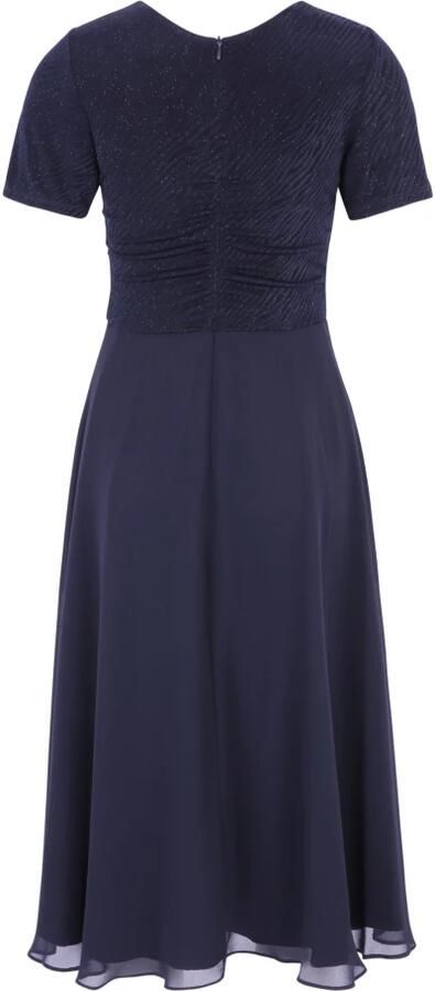 Vera Mont Glitter Cocktailjurk Blue Dames - Foto 3