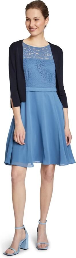 Vera Mont Glitter Gebreide Bolero Blue Dames - Foto 3