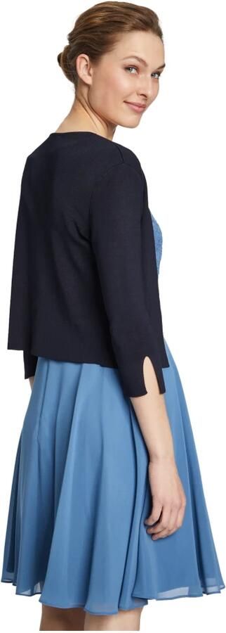 Vera Mont Glitter Gebreide Bolero Blue Dames - Foto 2