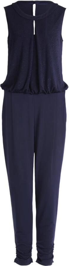 Vera Mont Glitter Mouwloze Jumpsuit Blue Dames - Foto 3