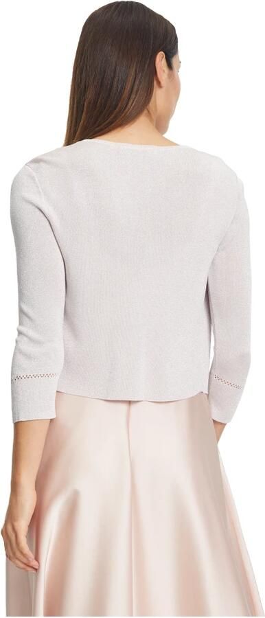 Vera Mont Glitterende Gebreide Bolero Gray Dames - Foto 2