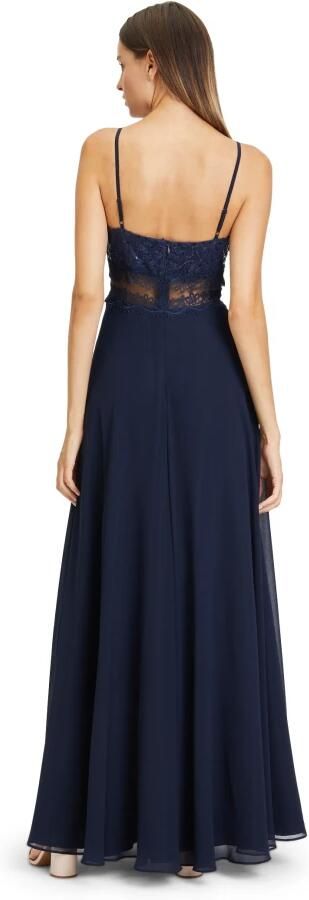 Vera Mont Paillettenversierde A-lijn Cocktailjurk Brown Dames - Foto 3