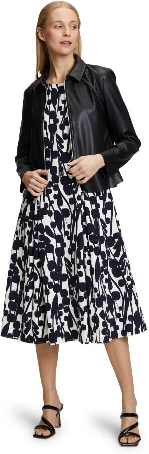 Vera Mont Grafische Print Cocktailjurk Multicolor Dames - Foto 3