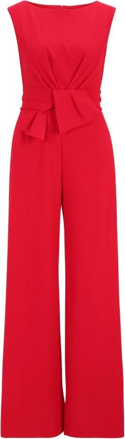 Vera Mont Jumpsuit met strikceintuur