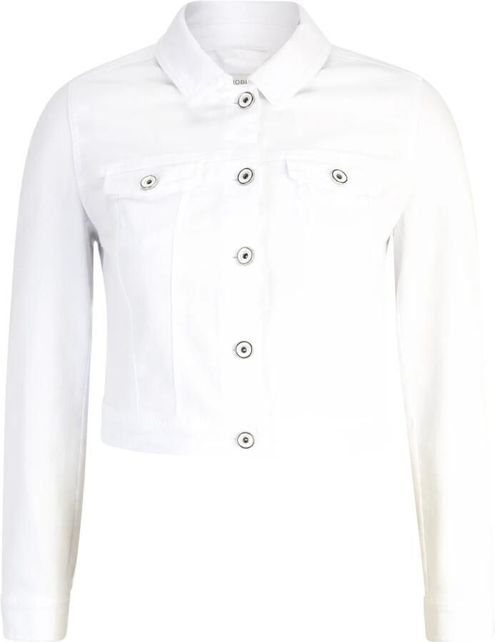 ROBE LÉGÈRE Jeansjack met paspelzakken op de borst - Foto 5