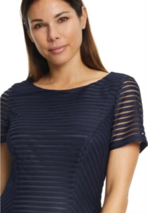 Vera Mont Cocktailjurk met structuurmotief - Foto 2