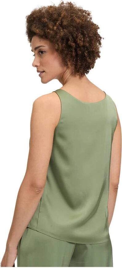 Vera Mont Mouwloze Blouse Stijl 03014262 Green Dames - Foto 3