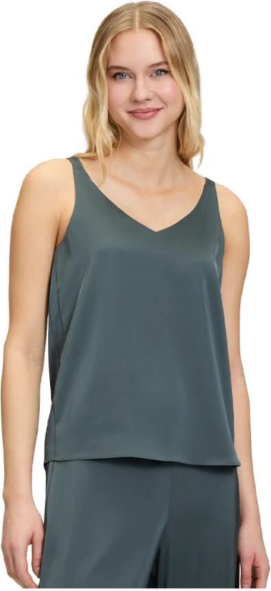 Vera Mont Mouwloze Blouse Stijl 03014262 Green Dames - Foto 5