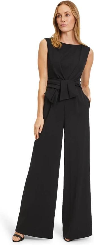 Vera Mont Mouwloze Jumpsuit Overall Black Dames