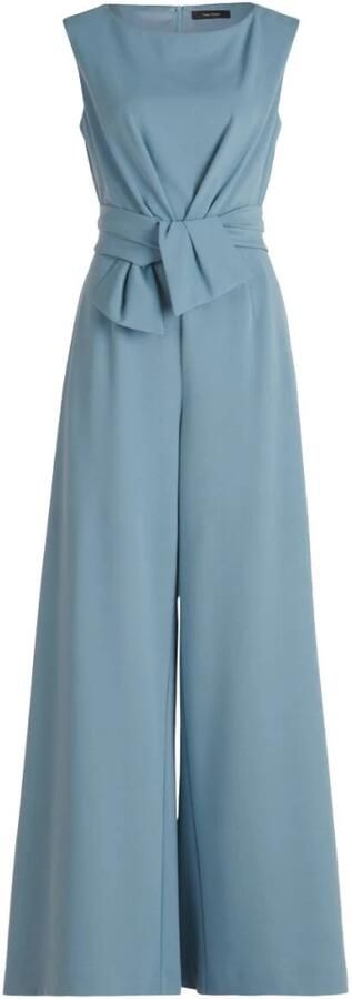 Vera Mont Mouwloze Jumpsuit Overall Blue Dames