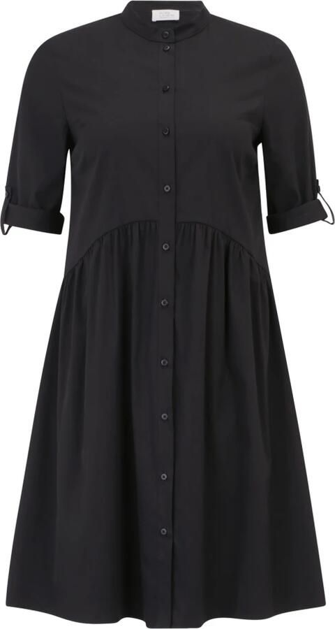 ROBE LÉGÈRE Knielange overhemdjurk in mintgroen met maokraag - Foto 4