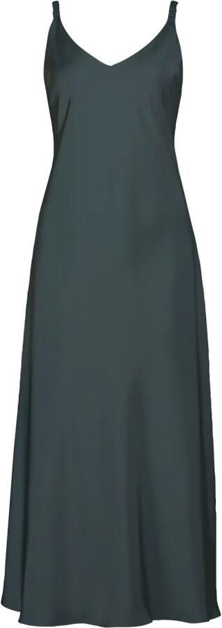 Vera Mont Paillet Avondjurk met Brede Bandjes Gray Dames