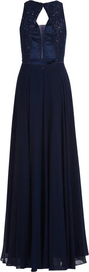 Vera Mont Pailletten Avondjurk Blue Dames - Foto 4